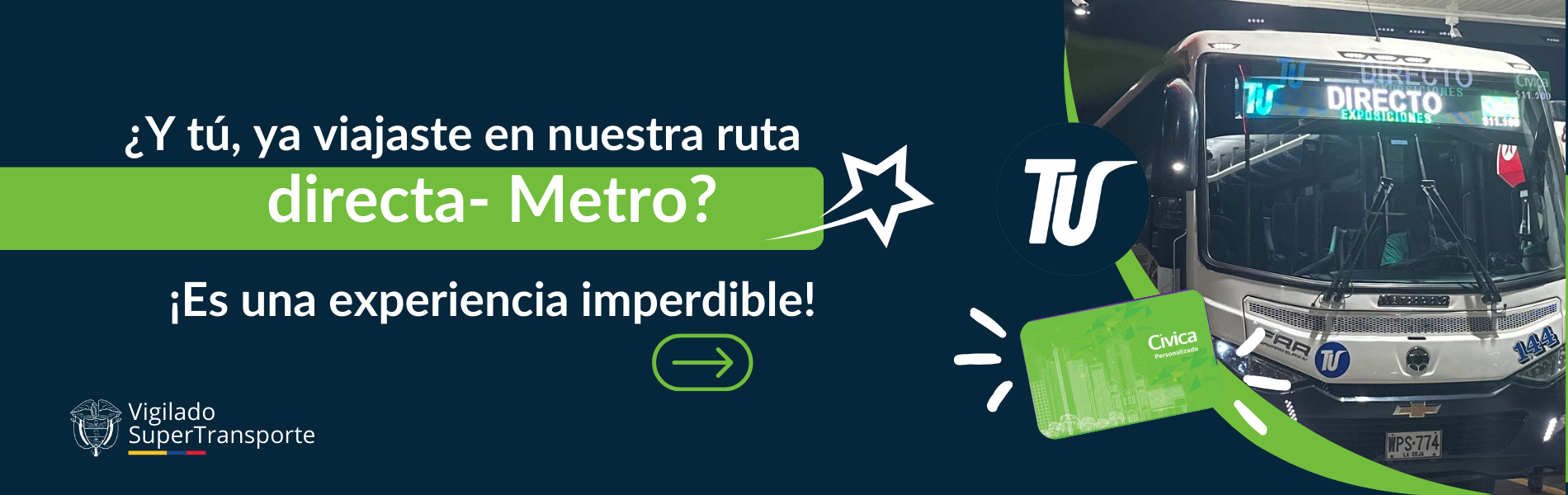 Ruta Directa- Integración Metro